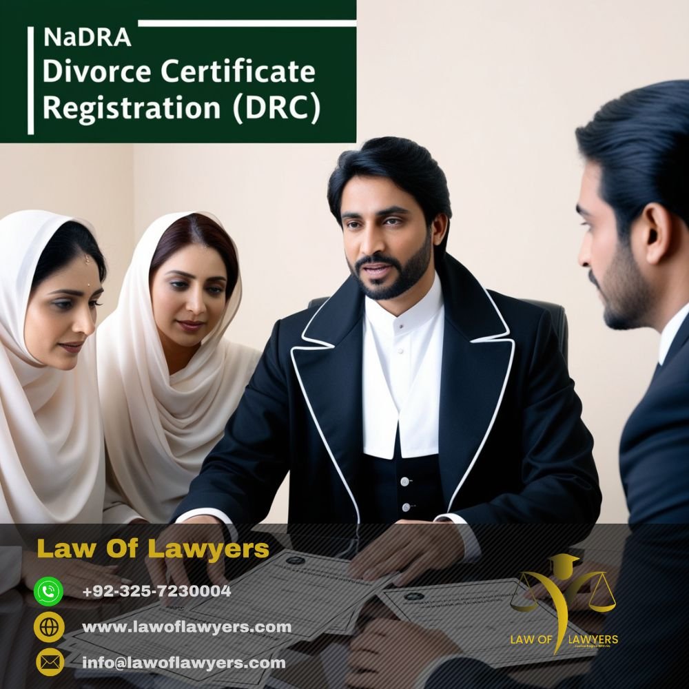 NADRA Divorce Certificate Registration (DRC)