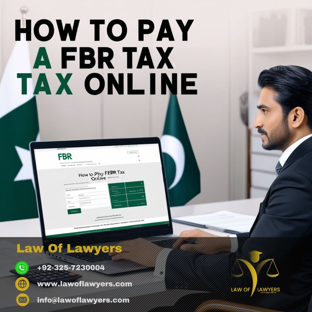 How to pay FBR tax online