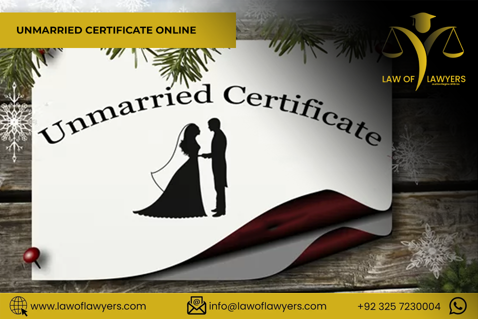 Get an NADRA Unmarried Certificate Online in Pakistan 1 NADRA Unmarried Certificate