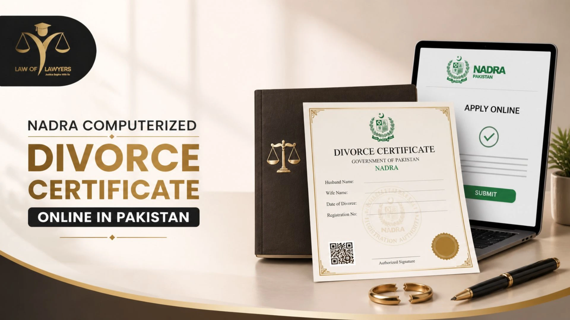 NADRA Computerized Divorce Certificate Online in Pakistan