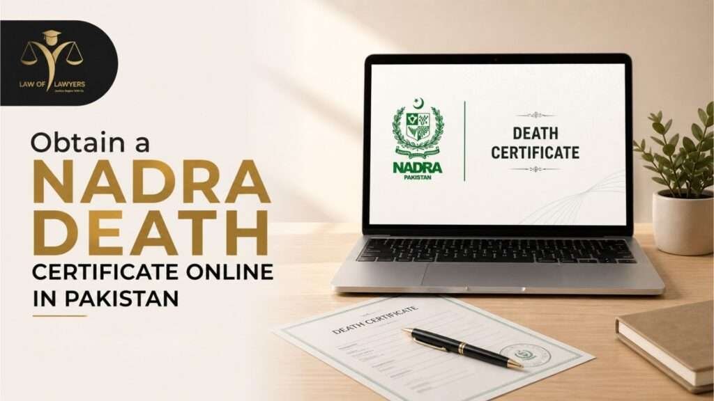 Obtain a NADRA Death Certificate Online in Pakistan by Law Of Lawyers