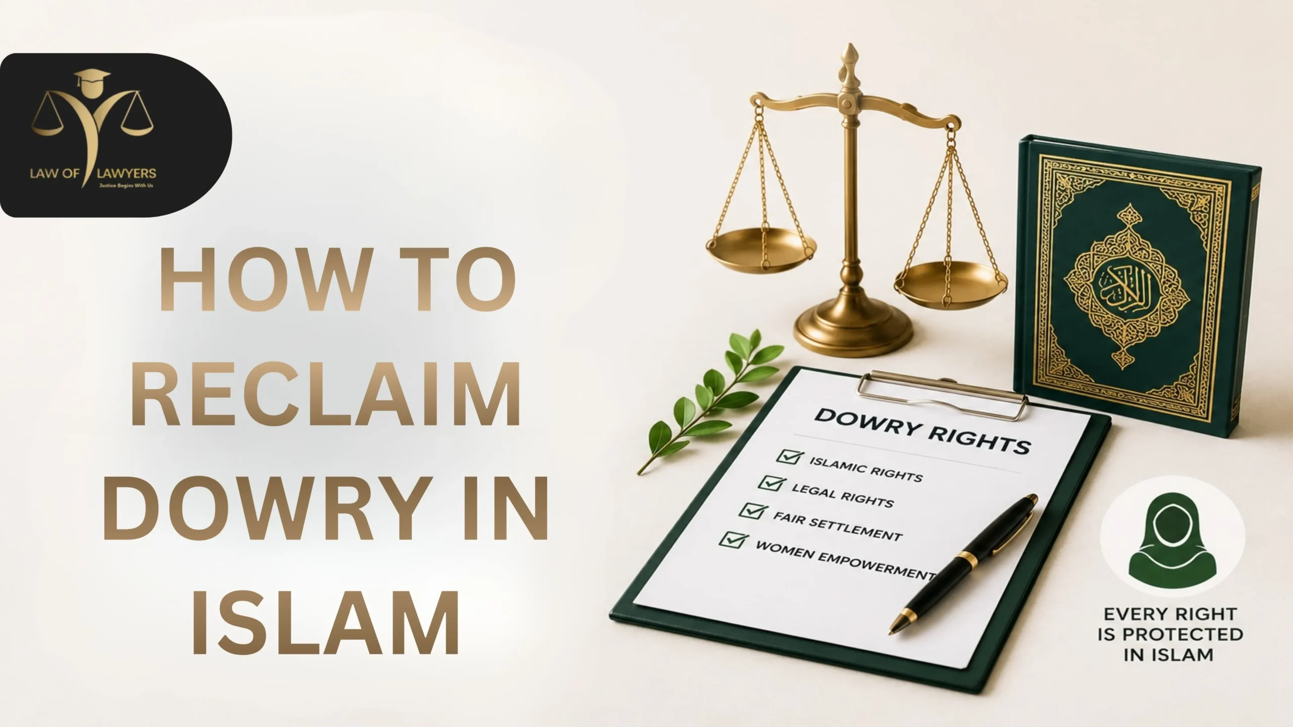How to Reclaim Dowry in Islam Quickly | Legal Guide