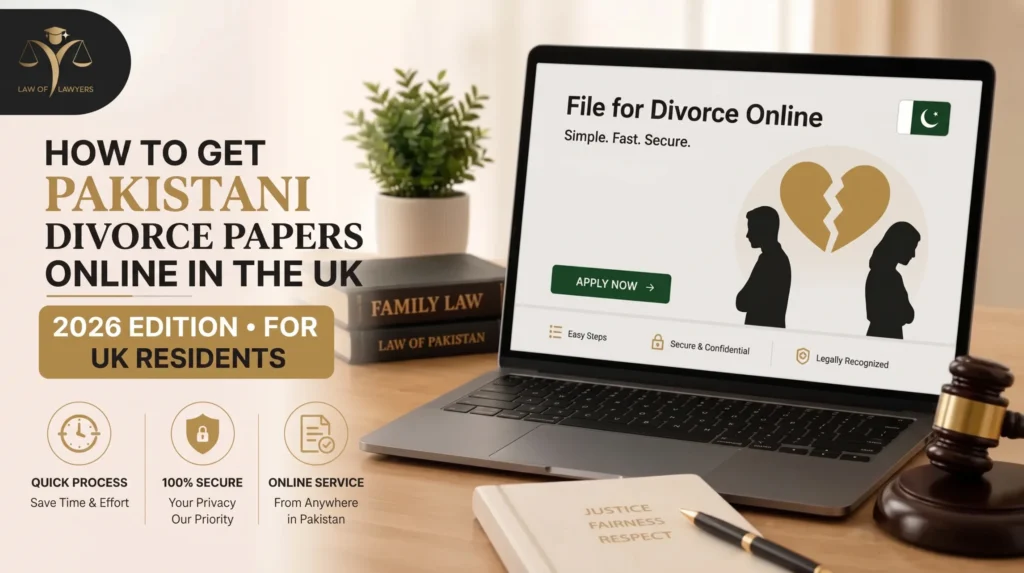 How to Get Pakistani Divorce Papers Online in the UK 2026