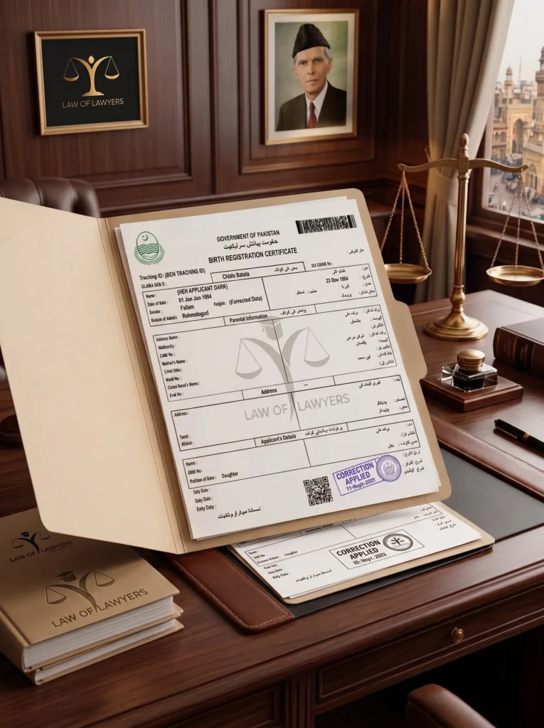 NADRA Birth Certificate