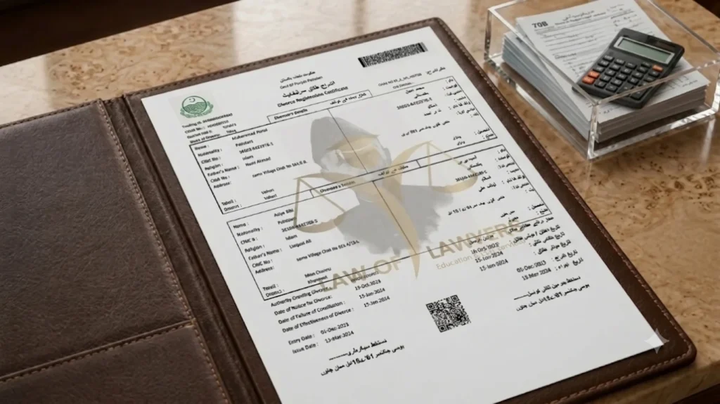NADRA Divorce Certificate Pakistan