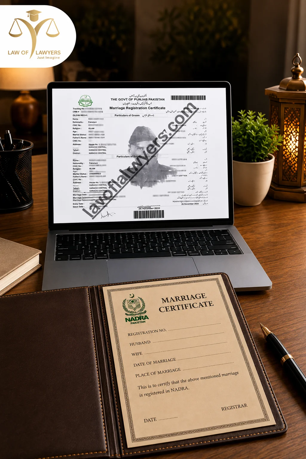 Nadra Marrige Certificate
