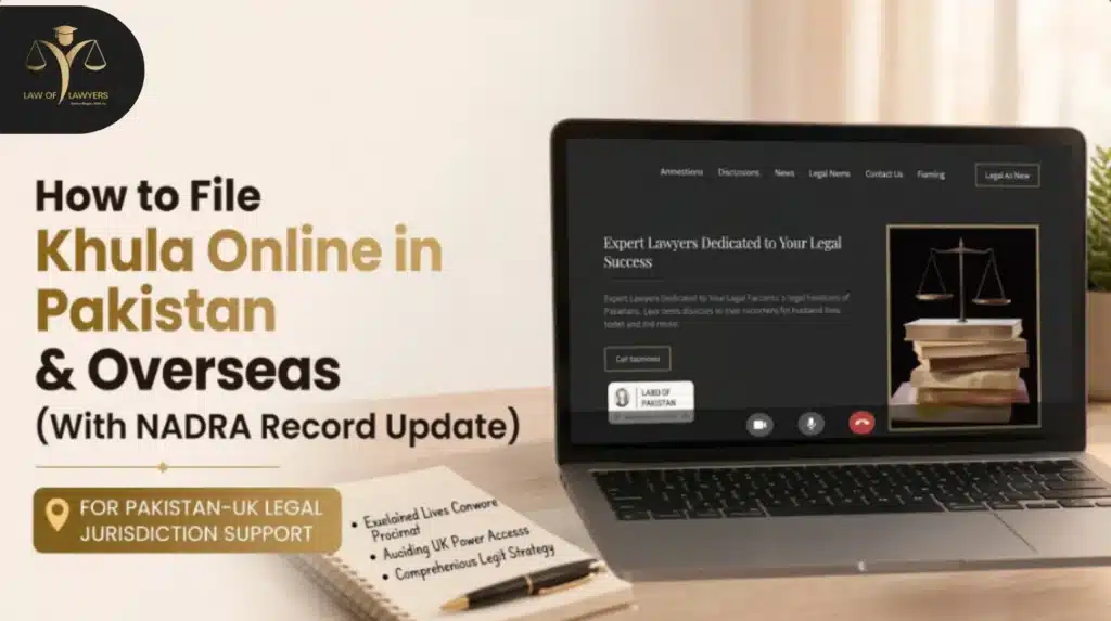 How to File Khula Online in Pakistan & Overseas (With NADRA Record Update)