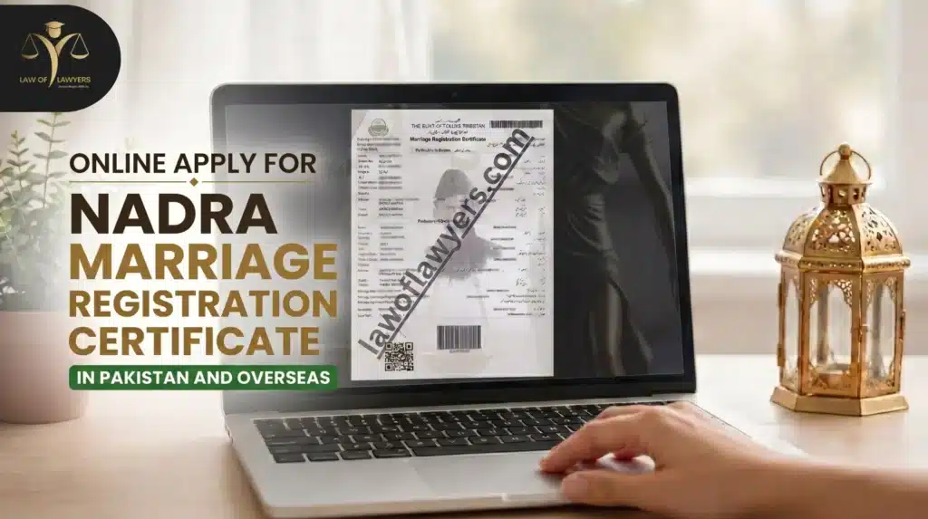 Nadra Marriage Registration Certificate Online Apply in Pakistan and Overseas
