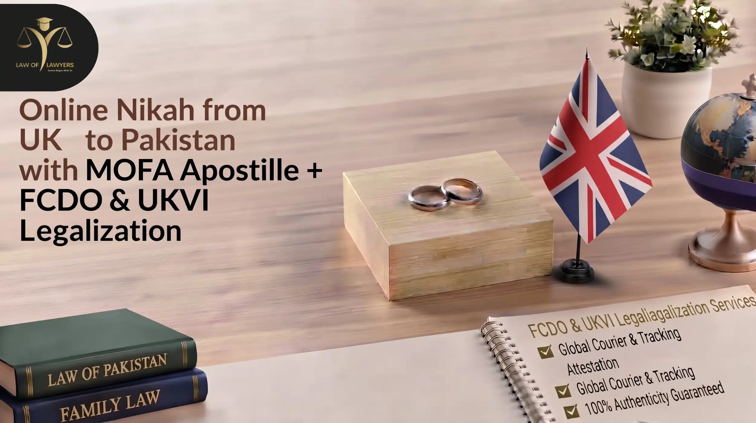 Online Nikah from UK to Pakistan with MOFA Apostille + FCDO & UKVI Legalization