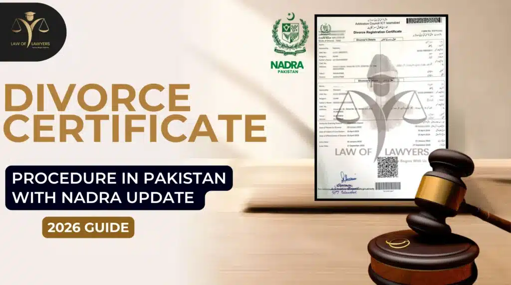 Online Divorce Certificate Procedure in Pakistan with NADRA Update